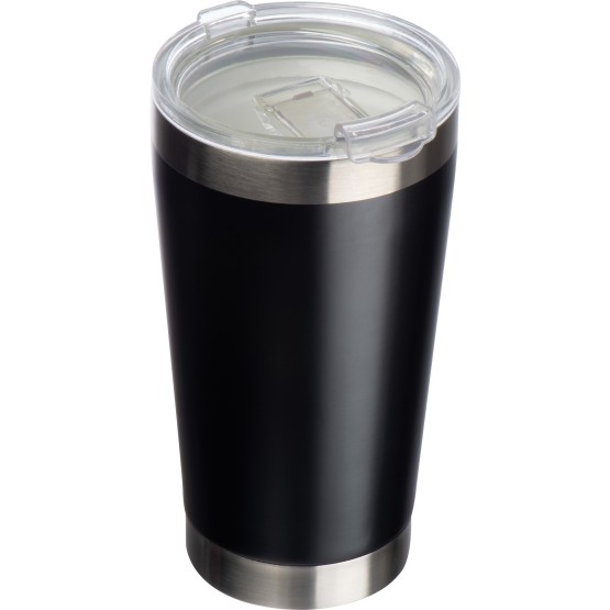 Stainless steel mug with ceramic coating inside
