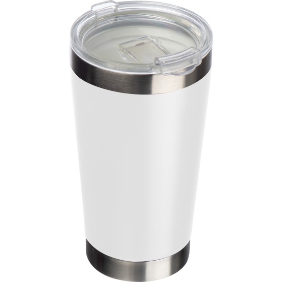 Stainless steel mug with ceramic coating inside