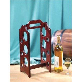 Wooden wine rack holder 