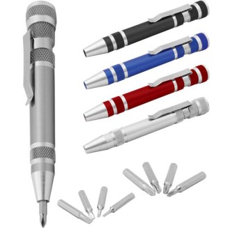 8-function screwdriver set