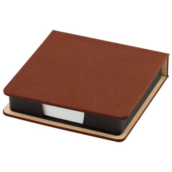 PU leather container with 160 sheets - 24155