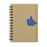 Recycled paper hard cover spiral notebook - 24280
