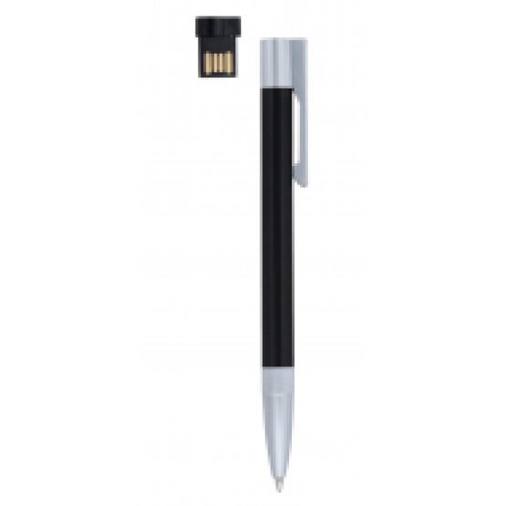 Химикалка с гел мастило и USB - 31533