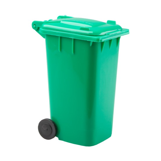 Dustbin pen holder