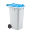 Dustbin pen holder
