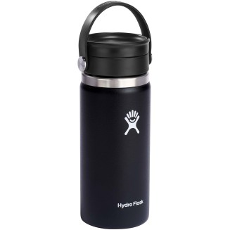 Hydro Flask Wide Mouth 473 ml insulated stainless steel tumbler with Flex Sip™ lid