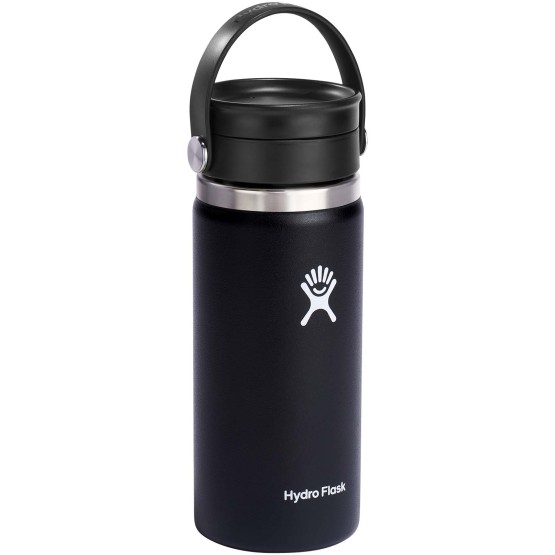 Hydro Flask Wide Mouth 473 ml insulated stainless steel tumbler with Flex Sip™ lid