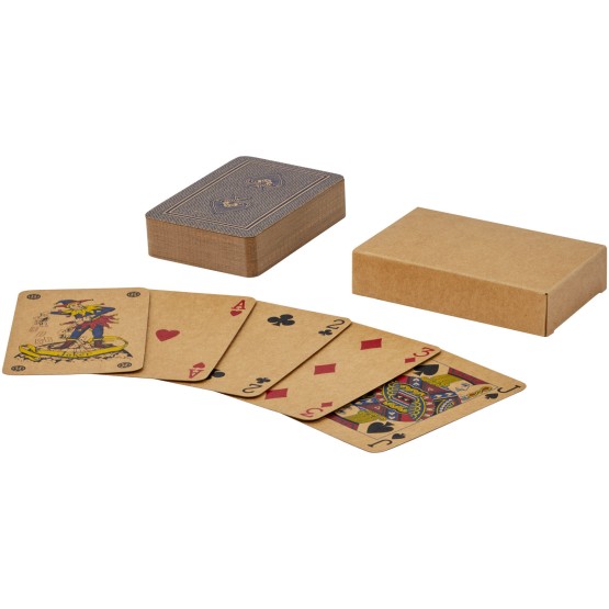Ace kraft paper playing card set