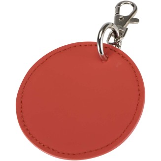 Resi Plus GRS recycled round charm keychain