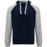 Badet unisex two-tone hoodie