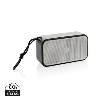 Swiss Peak RCS recycled aluminium 10W bass speaker