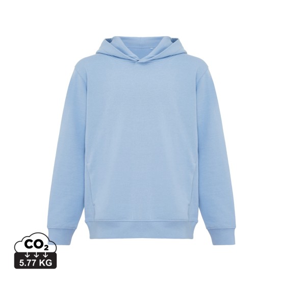 Iqoniq Yengo kids recycled cotton hoodie with sidepockets