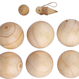 Wooden ball game set 