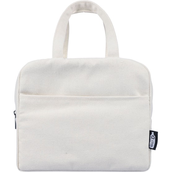 Recycled polycotton (330 gsm) cooler bag 