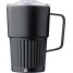 Recycled stainless steel double-walled travel mug (450 ml) 