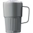 Recycled stainless steel double-walled travel mug (450 ml) 