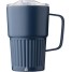 Recycled stainless steel double-walled travel mug (450 ml) 