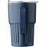 Recycled stainless steel double-walled travel mug (450 ml) 