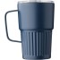 Recycled stainless steel double-walled travel mug (450 ml) 