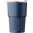 Recycled stainless steel double-walled travel mug (450 ml) 