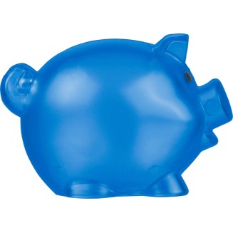 Recycled PS plastic piggy bank 