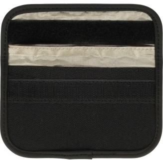 Recycled key and card pouch 