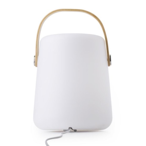 Plastic LED speaker