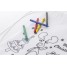 Julfar Bag A colouring Christmas drawstring bag