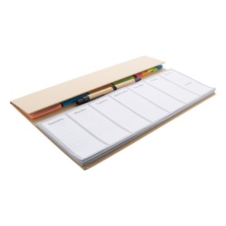Weekly desktop planner