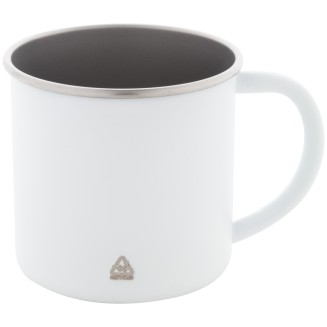 Hossa recycled stainless steel mug