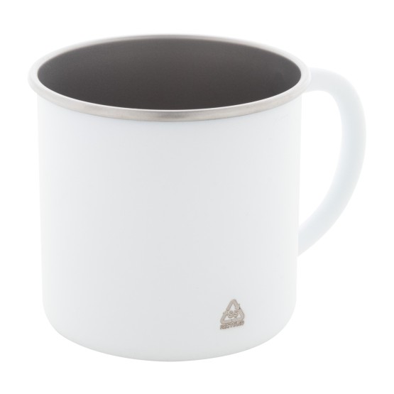 Hossa recycled stainless steel mug