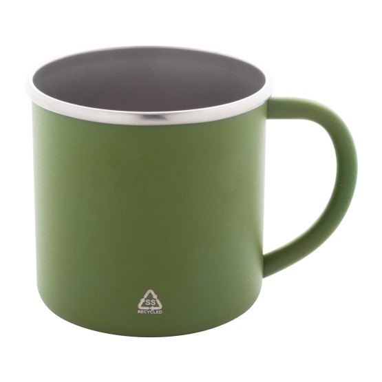 Hossa recycled stainless steel mug