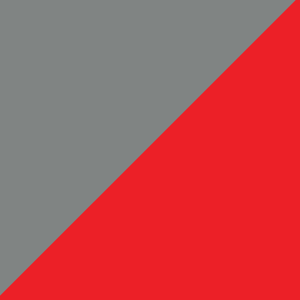 heather grey|red